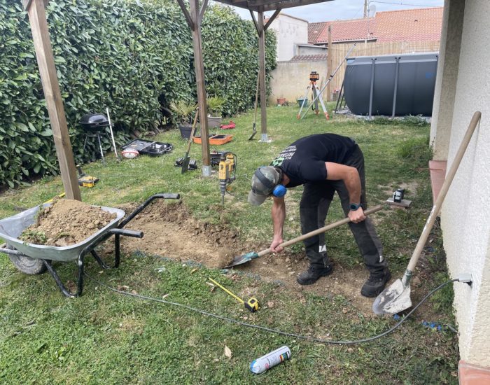 Création terrasse en bois paysagiste Ariège Toulouse Lèzat-sur-Lèze