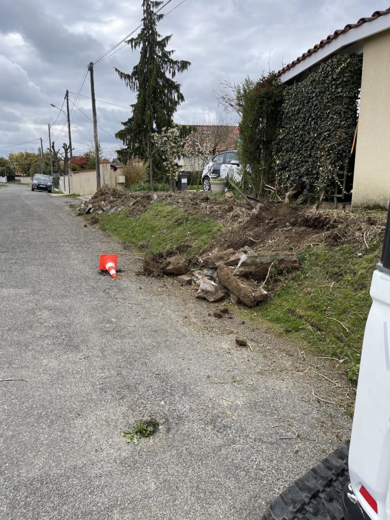 Rénovation de clôture jardin paysagiste Ariège Occitanie