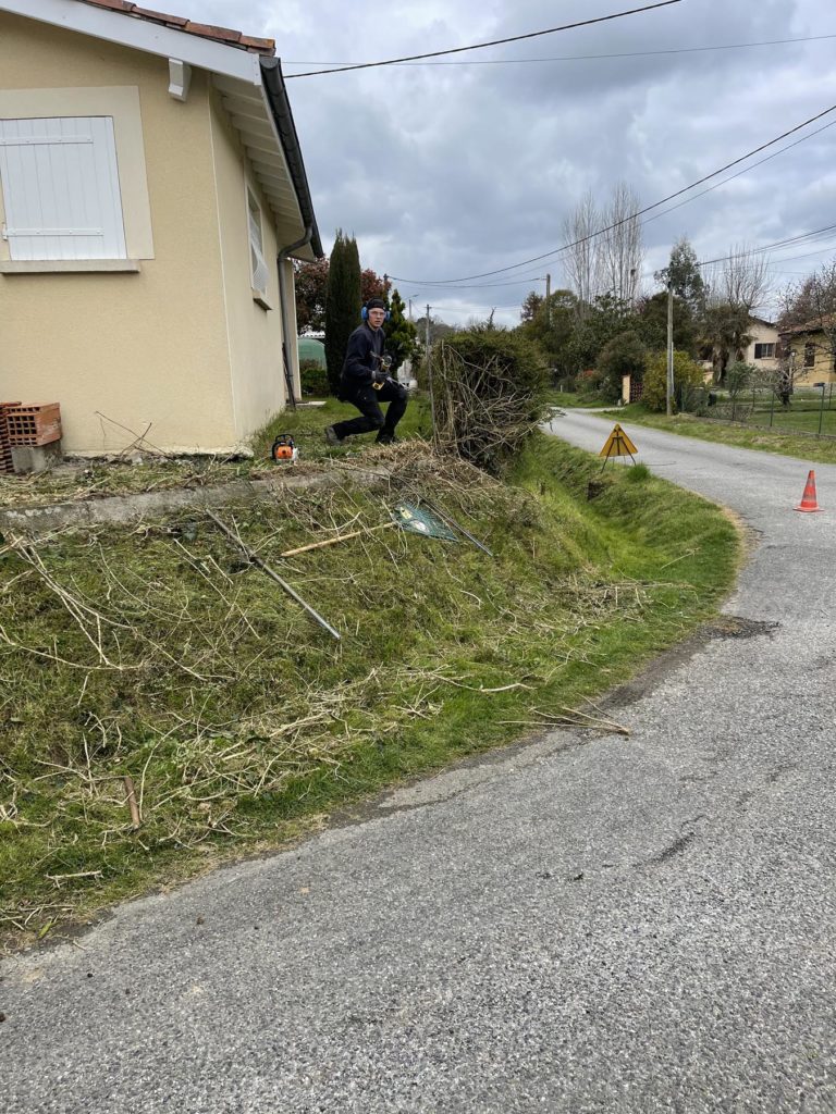 Rénovation de clôture jardin paysagiste Ariège Occitanie